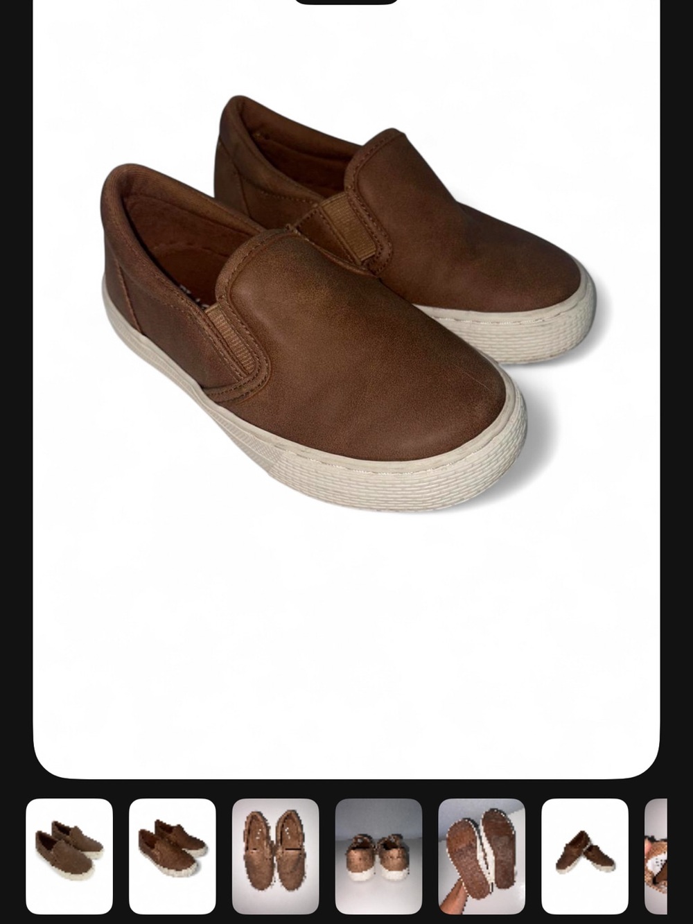 Children’s Place Brown Slip-On shoes for Kids